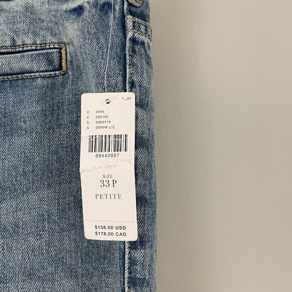 Anthropologie Pilcro The Icon Lace Up Flare Jeans Size 33 Petite - Picture 6 of 7